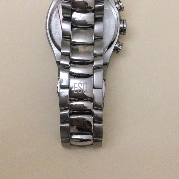 ESQ Unisex Chronograph Swiss E5262 Watch Stainless Steel Excellent Condition - Picture 9 of 10
